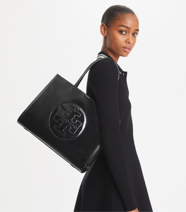 SMALL ELLA BIO PATENT TOTE - Image 2